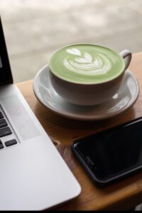 Matcha Latte schön selber machen